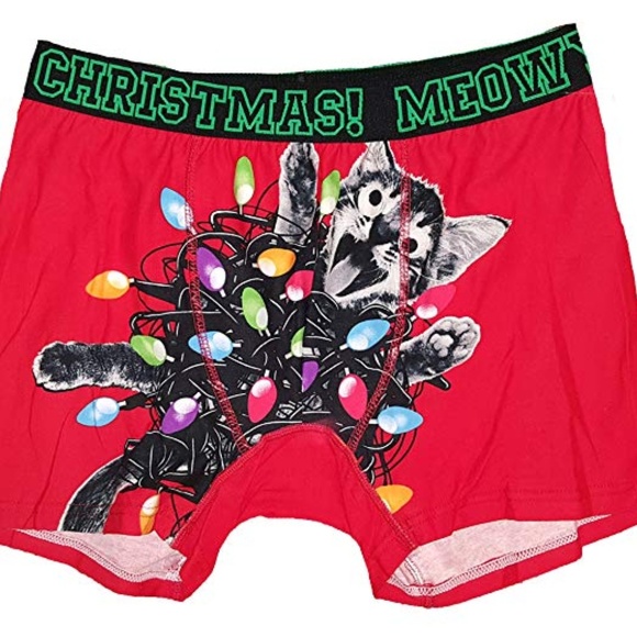 MAD Engine Other - 🐶3/$12 Sale Size S Meowy Christmas Boxers